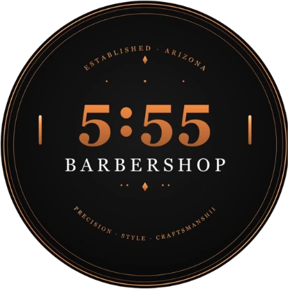 Logo 5.55 Barbershop